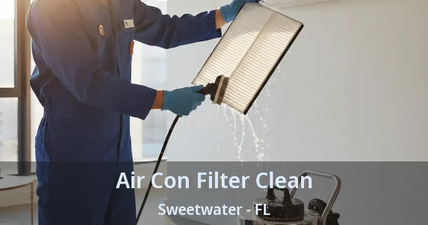 Air Con Filter Clean Sweetwater - FL