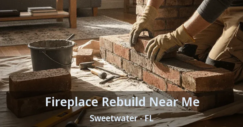 Fireplace Rebuild Near Me Sweetwater - FL