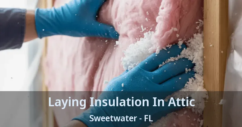 Laying Insulation In Attic Sweetwater - FL