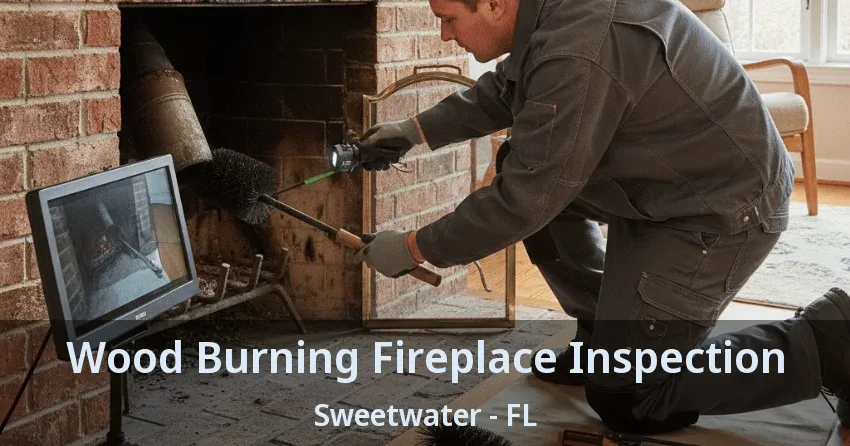 Wood Burning Fireplace Inspection Sweetwater - FL